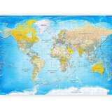 Artgeist Foto tapeta - World Classic Map 150x105 Standard Cijene