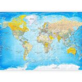 Artgeist Fototapeta World Classic Map, 150x105cm Cene