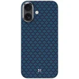 Magnetic Air Armor Grid Kevlar maska s metalnim okvirom 600D za iPhone 17 plava