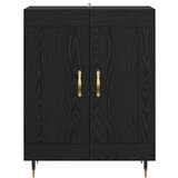  Kreveta Crni hrast 69 5 x 34 x 90 cm Konstruirano drvo | shoptok.hr