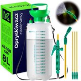 KADAX Ročna tlačna škropilnica 8L Vrtna škropilnica za rastline Velika cev, (5000345914) | Shoptok.si