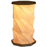 Gingko Smeđa LED stolna lampa (visina 18 cm) Twist Hexagon – | shoptok.hr