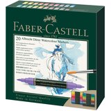 Marker OBOSTRANI AKVAREL 20BOJA ALBRECHT DÜRER FABER CASTELL 160320 SORTIRANO | Shoptok.si