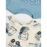 Sinsay Pamučne majice s printom bagera 2 pack | shoptok.hr