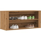 vidaXL Klop za čevlje artisan hrast 100x35x45 cm inženirski les Cene