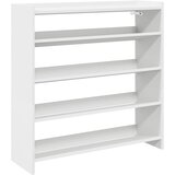 Maison Chic Regal za čevlje - Polica za čevlje bel 80x25x81 cm inženirski les, (21778280) Cene