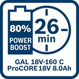 Bosch punjač GAL 18V-160 C + GCY 30-4 Professional 1600A019S6 | Eponuda.com
