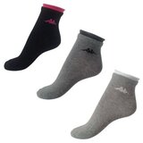 Kappa ženske čarape Logo Vicky 3pack siva Cene