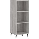vidaXL Visoka komoda siva sonome 34 5x34x180 cm od konstruiranog drva | shoptok.hr