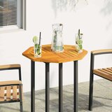 vidaXL Stolna ploča 60x60x2 cm osmerokutna od masivnog drva bagrema | shoptok.hr
