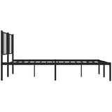  Metalni okvir za krevet s uzglavljem crni 183x213 cm | Eponuda.com