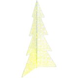  Božićno drvce s 240 LED svjetlima Topla bijela 180 cm Akril | Eponuda.ba