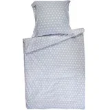 posteljina 160x110cm grey stars 7495
