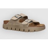 Birkenstock Arizona Chunky Suede Leather Sandali taupe tonal Cene