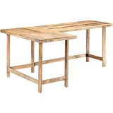  Radni stol 180 x 120 x 76 cm od masivnog drva manga | shoptok.hr