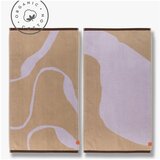 Mette Ditmer Denmark Ručnici u setu 2 kom od organskog pamuka u boji lavande/svjetlo smeđi 50x90 cm Nova Arte – | shoptok.hr