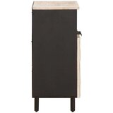  Kreveta Finš bijelog pranja 60 x 33 5 x 75 cm Čvrsto drvo manga | shoptok.hr