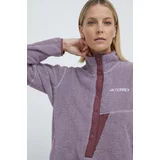adidas Terrex Športni pulover Xploric vijolična barva