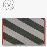 Mette Ditmer Denmark Kaki zelena kupaonska prostirka od organskog pamuka 50x80 cm Diagonal – | shoptok.hr