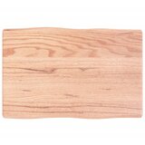Stolna ploča svjetlosmeđa 60x40x(2-4) cm obrađena hrastovina | Eponuda.ba