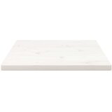  Ploča za stol bijela 40x40x2,5 cm masivna borovina četvrtasta | Eponuda.ba