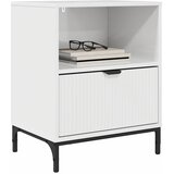  Noćni ormar 2 pcs Visoko sjajno bijela 49 x 36 x 61 cm | shoptok.hr