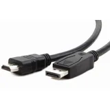DisplayPort na HDMI kabal CC-DP-HDMI-1M, 1m, DP male to HDMI type A male