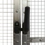  Kavez za ptice srebrni 1,79x3x1,85 m aluminijski | shoptok.hr