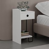  Noćni Ormarić Sirius 32x61x30cm Bijeli | Eponuda.ba