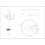 STIL Inox sudoper 51x18 cm | shoptok.hr