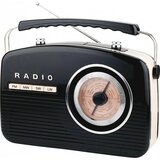 Roadstar radio aparat CR1130, Black, Retro Cene