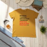  F1 race day - unisex majica senf žuta | Eponuda.com