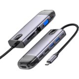 McDodo ADAPTER HUB USB-C HDMI USB SD GIGABIT RJ45 ZA MACBOOK M, (21748164) | Shoptok.si