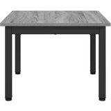  Klubska miza Siva Sonoma 60 x 50 x 36 cm Konstruiran les, (5000120446) | Shoptok.si