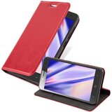 Cadorabo Ohišje, združljivo z ZTE Blade L7 v rdeče jabolko - Zaščitni ovitek z magnetnim zapiranjem, stoječo funkcijo in režo za kartice, (20549843) | Shoptok.si