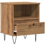 vidaXL Noćni ormarić Artisan hrast 40x35x50 cm izrađeno drvo | shoptok.hr