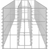  Gabionska sadilica od pocinčanog čelika 180 x 30 x 30 cm | Eponuda.com