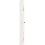 vidaXL Zunanja kuhinjska vrata bela 50x9x82 cm trdna borovina | Shoptok.si