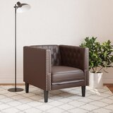  Fotelja Chesterfield smeđa umjetna koža | Eponuda.ba