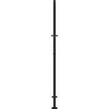  Vrtna vrata crna 100x175 cm čelična svjetlosna dizajna | shoptok.hr