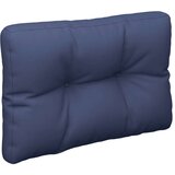  Blazina za kavč iz palet mornarsko modra 60x40x12 cm blago | Shoptok.si