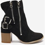 Resti Women's boots on the post in black Ferrgo- Footwear | Shoptok.si