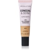 Makeup Revolution Conceal & Define matirajući puder nijansa F9.7W 23 ml | shoptok.hr