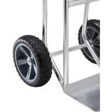 eurokraft basic aluminijast voziček za prevoz vreč, nakladalna plošča šxg 300 x 210 mm, nosilnost 150 kg | Shoptok.si