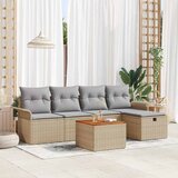  Sjedeća garnitura za vrt 6 kom. poliratan 251 x 117 x 85 cm | shoptok.hr