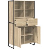  Kreveta 2 pcs Sonoma 81 x 36 x 150.5 cm Konstruirano drvo | shoptok.hr