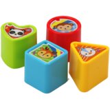 Interaktivna in edukativna škatla za sortiranje - oranžna/zelena | Shoptok.si