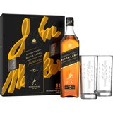 Johnnie Walker Viski Black label 0,7l + 2 čaše Cene