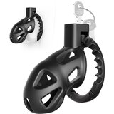 SuperLove Sissy Chastity Cage with Adjustable Ring Medium Black Cijene