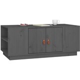  Klubska mizica siva 100x50x41 cm trdna borovina, (20711728) | Shoptok.si